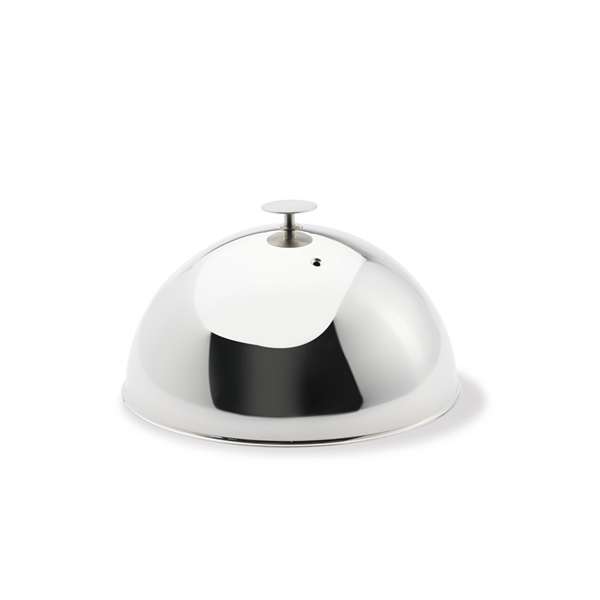 Image de CLOCHE Ø32 CM INOX POUR PLANCHA AVEC TROU D'AERATION