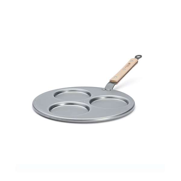Image de POELE Ø27CM TRIBLINIS Ø10CM ACIER MINERAL B + BOIS