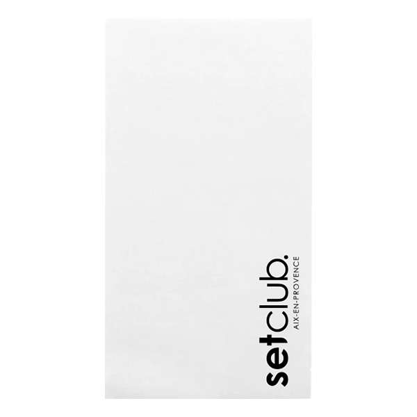 Image de SERVIETTE PERSO AIRLAID 40x40 BLCHE 1/8 1C SET CLUB