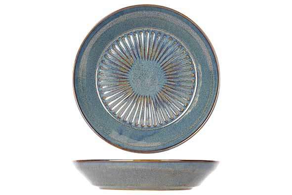 Image de ASSIETTE CREUSE Ø19CM SOLAS BLEU