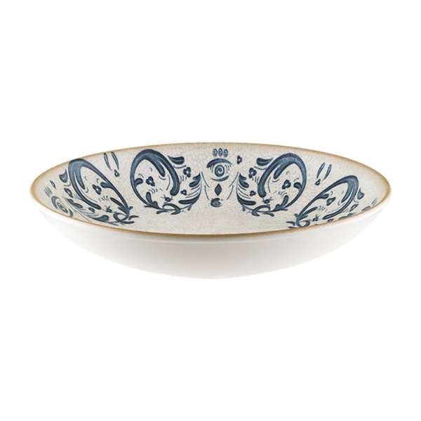Image de ASSIETTE CREUSE Ø23CM VIENTO BLOOM PORCELAINE