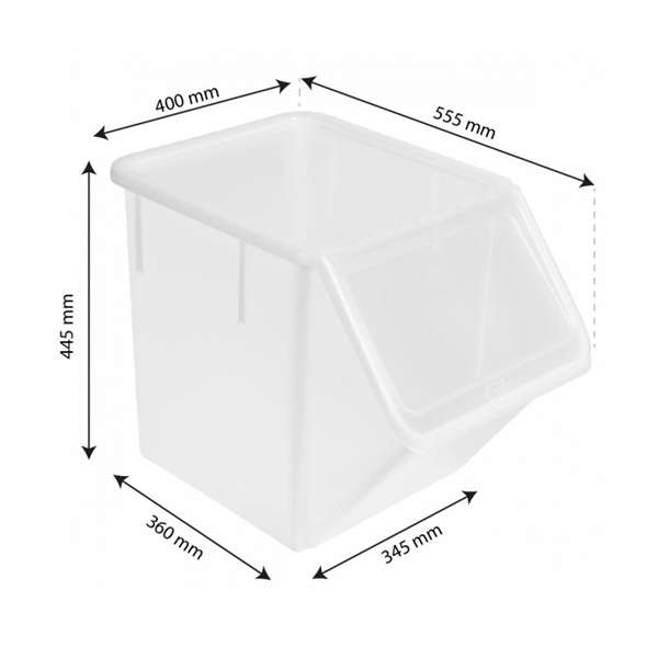 Image de BAC A INGREDIENTS 40L + COUVERCLE