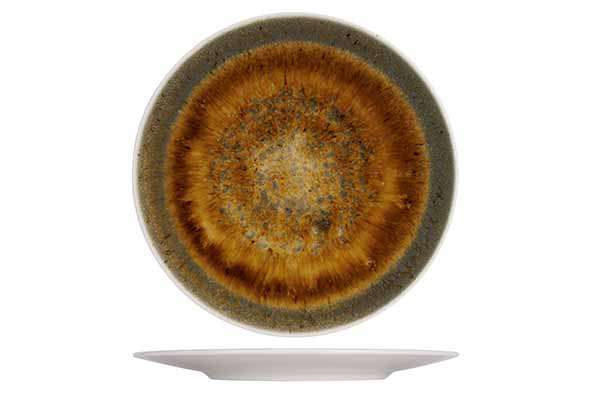 Image de ASSIETTE DESSERT Ø20CM IRIS BROWN