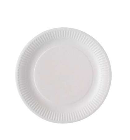 ASSIETTE CARTON Ø23CM BIODEGRADABLE - CT 1000