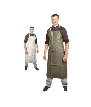 Image de TABLIER PVC BLANC  110 X 75