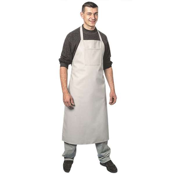 Image de TABLIER PVC BLANC 110 X 75