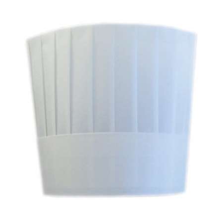 Image de TOQUES AJUSTABLES CLASSIQUES 23CM BLANC AIRLAID