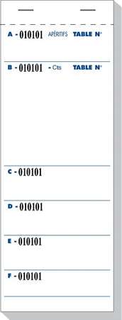 Image de BLOC BRASSERIE 96X 260 BLANC 50/3 - Ct de 50